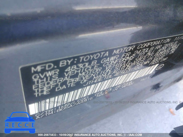 2014 Lexus GS JTHBE1BL4E5031560 image 8