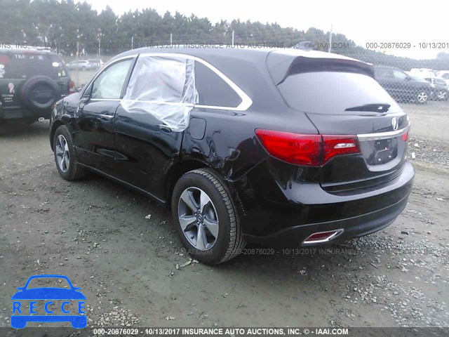 2016 Acura MDX 5FRYD4H25GB060399 image 2