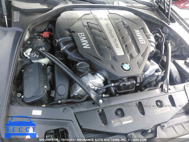 2012 BMW 550 I WBAFR9C53CDV58284 зображення 9