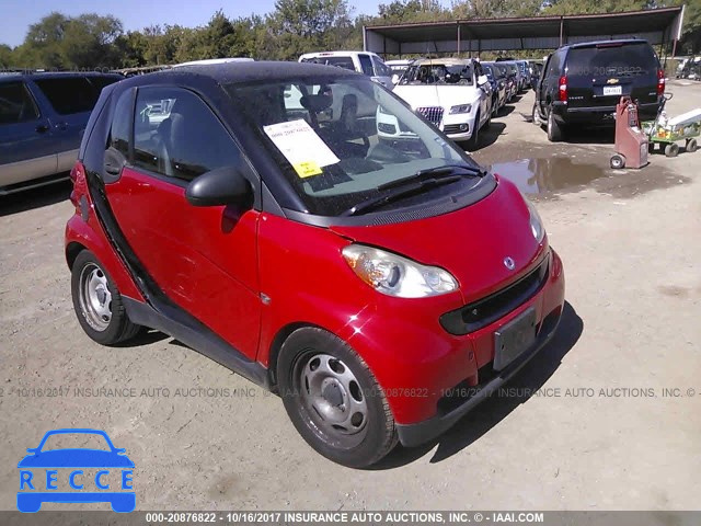 2009 Smart Fortwo PURE/PASSION WMEEJ31X39K312462 зображення 0