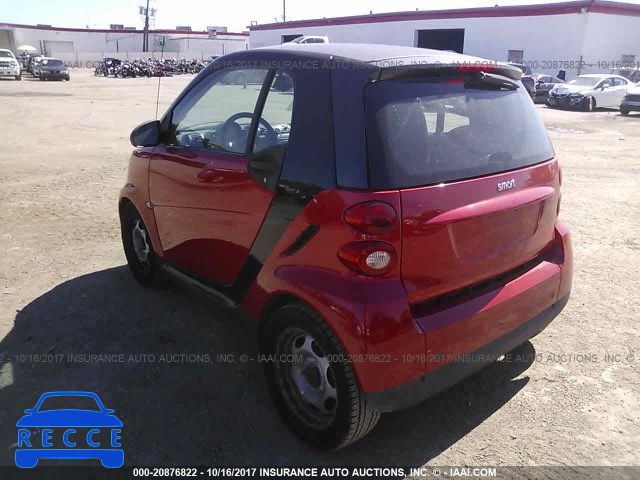 2009 Smart Fortwo PURE/PASSION WMEEJ31X39K312462 зображення 2