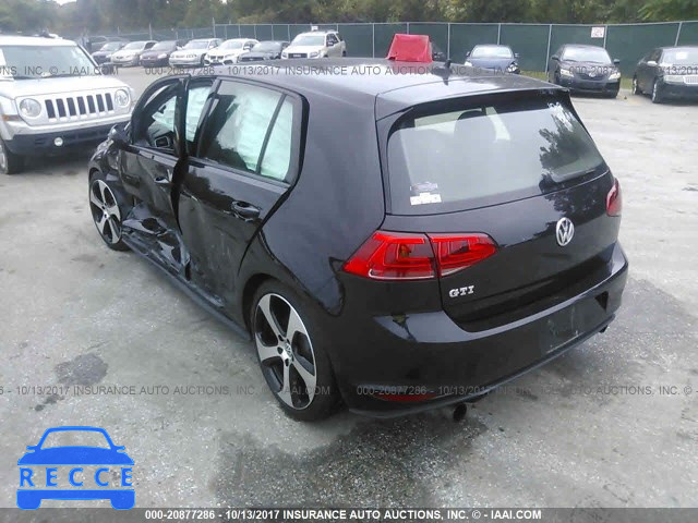 2015 VOLKSWAGEN GTI 3VW5T7AU3FM001251 зображення 2