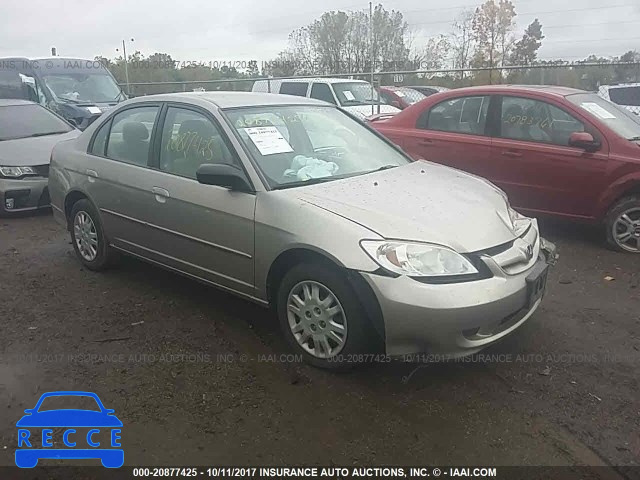 2005 Honda Civic 2HGES16565H525870 зображення 0