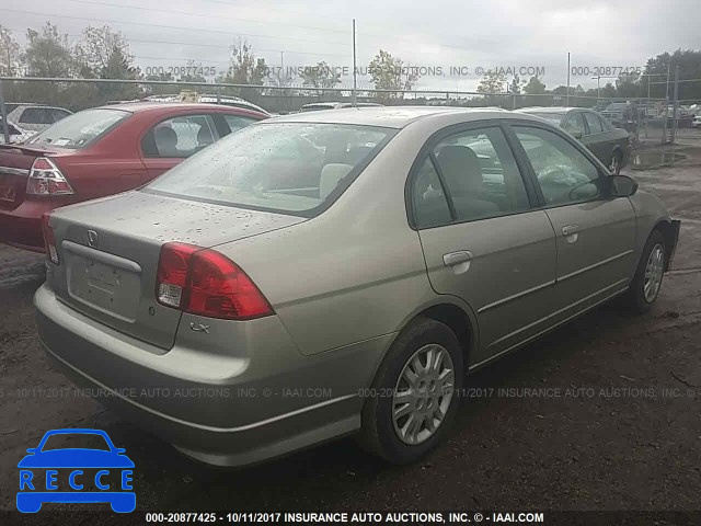 2005 Honda Civic 2HGES16565H525870 зображення 3