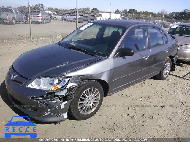 2005 HONDA CIVIC 2HGES15585H622795 image 1