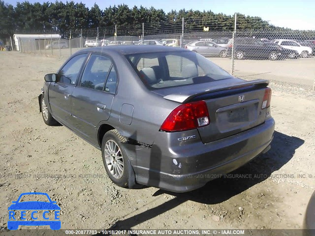 2005 HONDA CIVIC 2HGES15585H622795 image 2