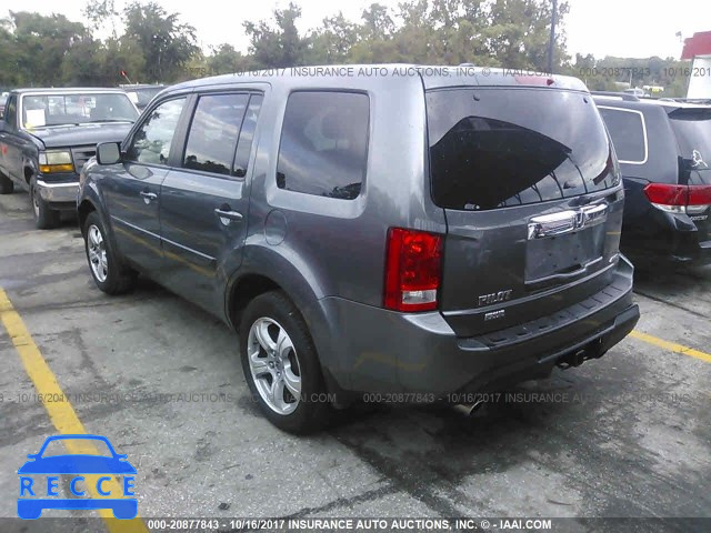 2012 Honda Pilot 5FNYF4H54CB020749 image 2