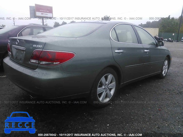 2006 LEXUS ES 330 JTHBA30G165158636 image 3