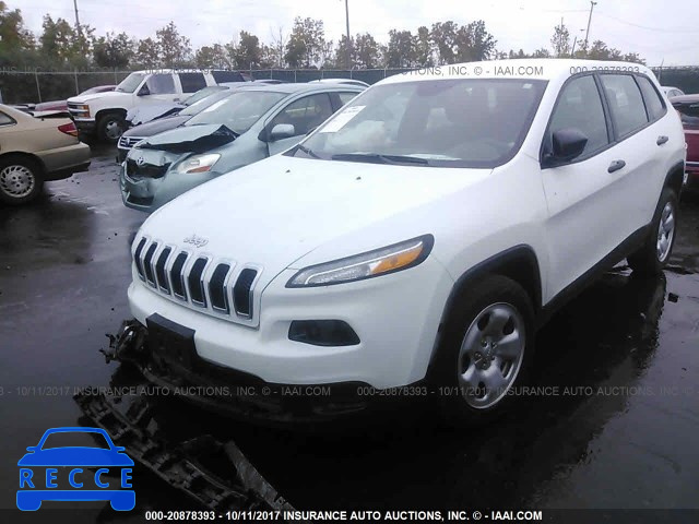 2017 JEEP CHEROKEE 1C4PJLABXHW609943 image 1