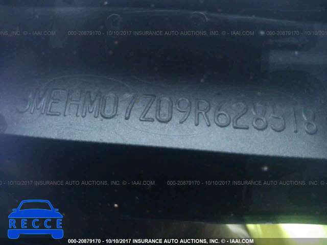 2009 Mercury Milan 3MEHM07Z09R628518 image 8