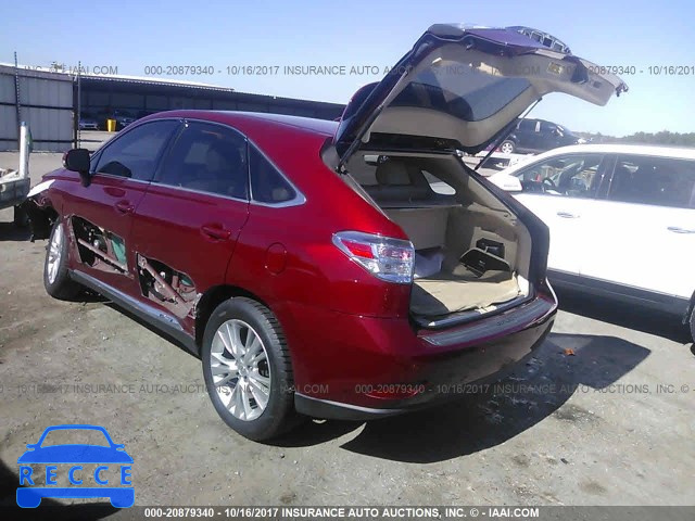 2011 Lexus RX 450 JTJZB1BA1B2005502 image 2