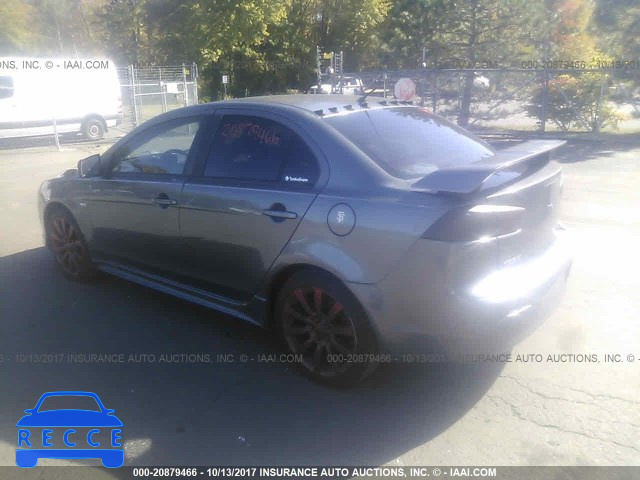 2008 Mitsubishi Lancer JA3AU86U08U043967 Bild 2