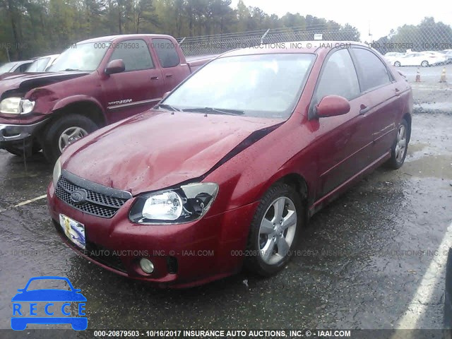 2009 KIA Spectra KNAFE222695026086 image 1