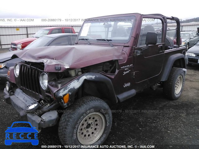 2001 Jeep Wrangler  Tj 1J4FA49S41P350527 image 1