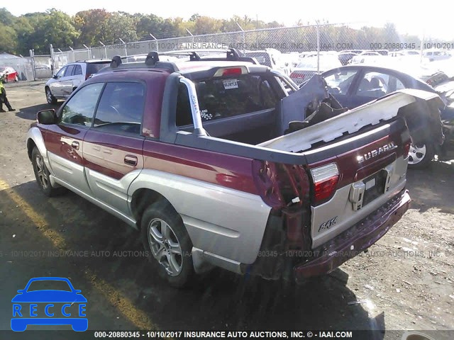 2003 Subaru Baja 4S4BT61C436101518 Bild 2