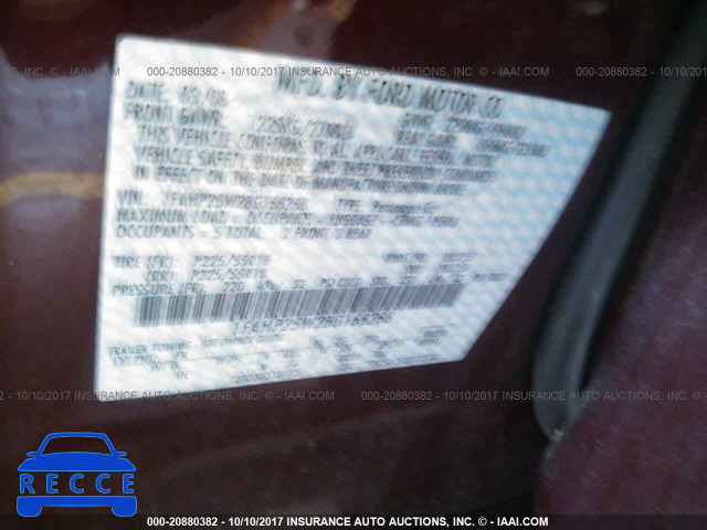 2008 Ford Taurus 1FAHP25W28G168268 image 8