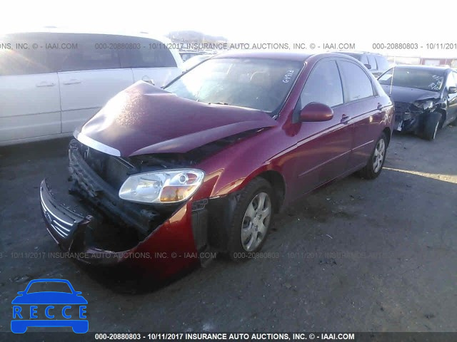 2008 KIA Spectra EX/LX/SX KNAFE121085512215 image 1