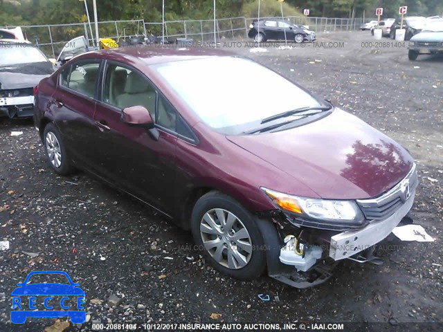 2012 Honda Civic 2HGFB2F58CH575273 image 0