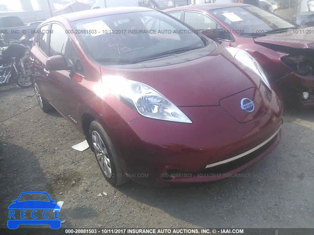 2013 Nissan Leaf S/SV/SL 1N4AZ0CPXDC401004 зображення 0