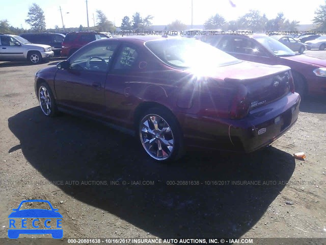 2006 Chevrolet Monte Carlo LT 2G1WM15K069308310 зображення 2