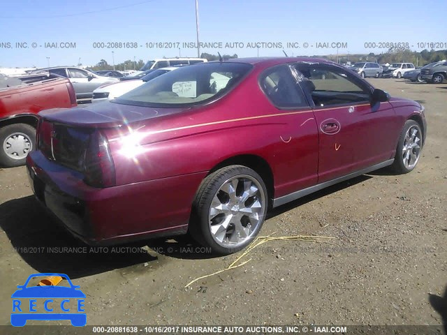 2006 Chevrolet Monte Carlo LT 2G1WM15K069308310 зображення 3