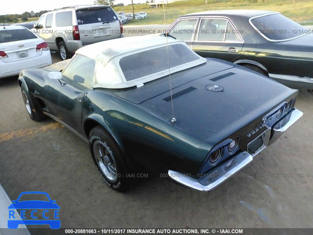 1973 CHEVROLET CORVETTE 1Z67Z3S406055 image 2