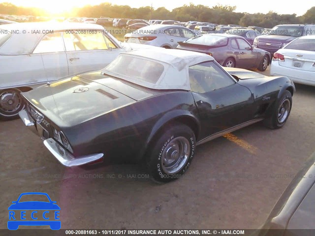 1973 CHEVROLET CORVETTE 1Z67Z3S406055 image 3