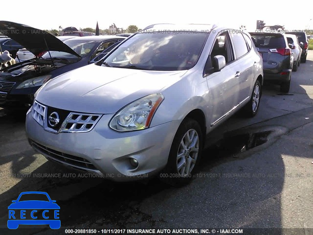 2011 Nissan Rogue JN8AS5MT4BW156580 image 1