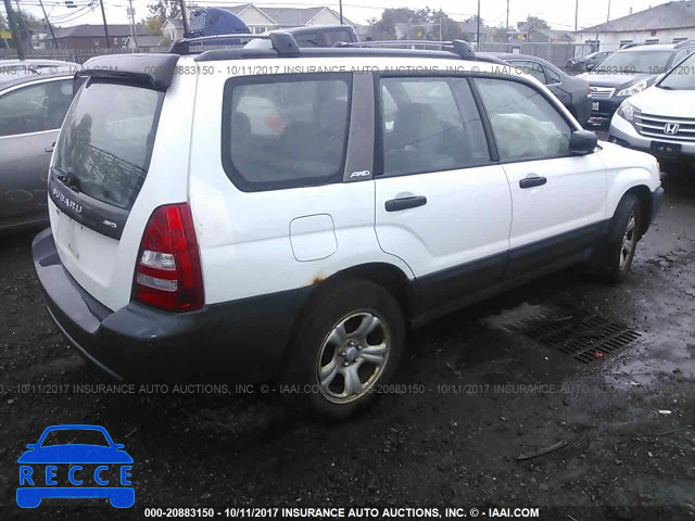 2004 Subaru Forester 2.5X JF1SG63684G704487 зображення 3