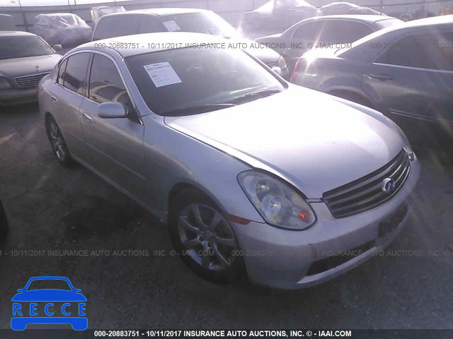 2006 INFINITI G35 JNKCV51E26M522134 зображення 0