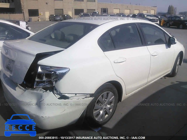 2012 Honda Civic 2HGFB2F53CH600144 зображення 3