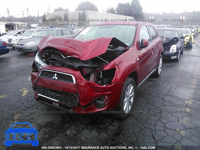 2015 Mitsubishi Outlander Sport ES 4A4AP3AU0FE016092 image 1