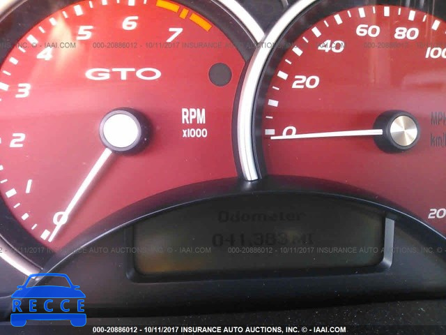 2005 Pontiac GTO 6G2VX12U35L402826 зображення 6