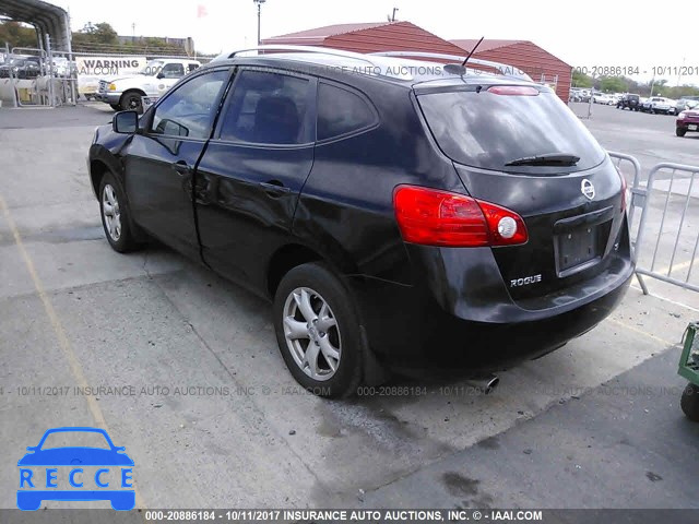 2008 Nissan Rogue S/SL JN8AS58T48W008996 image 2