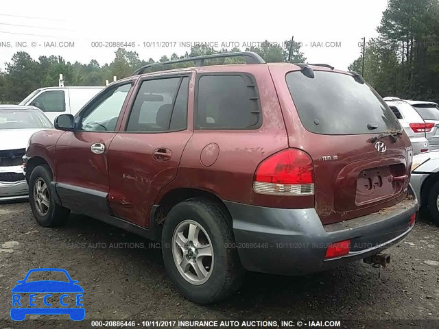 2005 Hyundai Santa Fe KM8SC73D15U986223 image 2