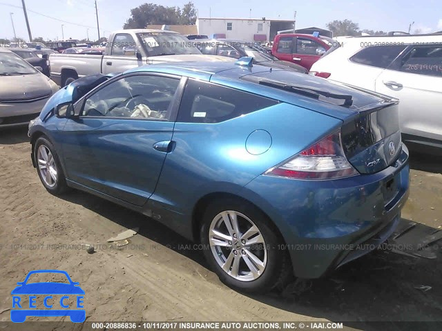 2011 Honda CR-Z JHMZF1D65BS012354 зображення 2