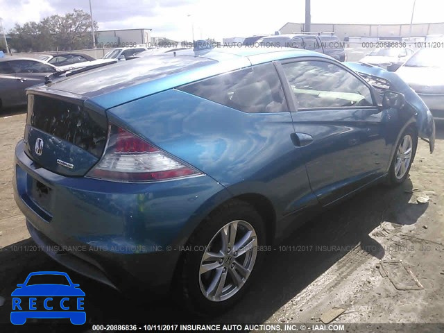 2011 Honda CR-Z JHMZF1D65BS012354 зображення 3