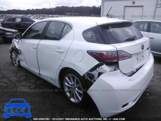 2011 Lexus CT 200 JTHKD5BH5B2030274 image 2