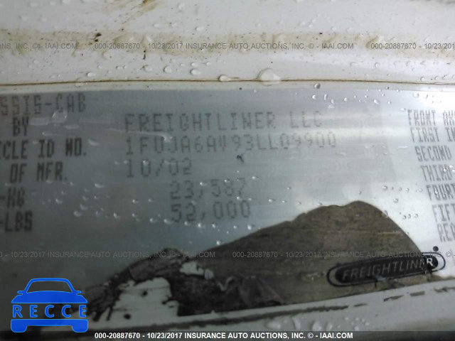 2003 FREIGHTLINER COLUMBIA COLUMBIA 1FUJA6AV93LL09900 image 9