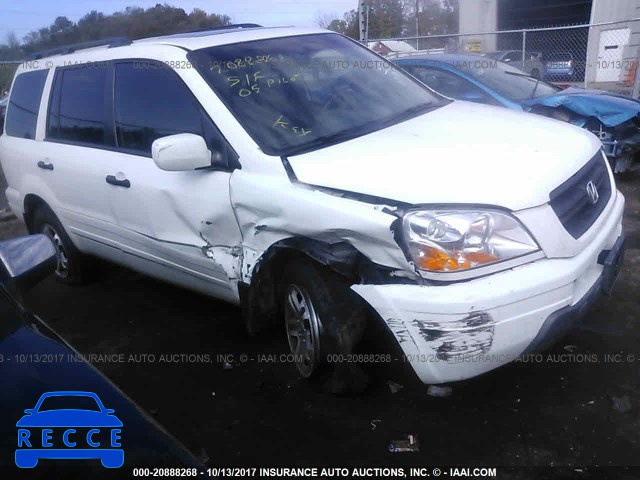 2005 Honda Pilot 5FNYF18595B036804 image 0