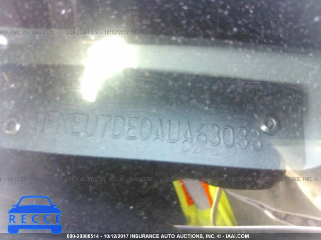 2010 Ford Explorer 1FMEU7DE0AUA63033 image 8