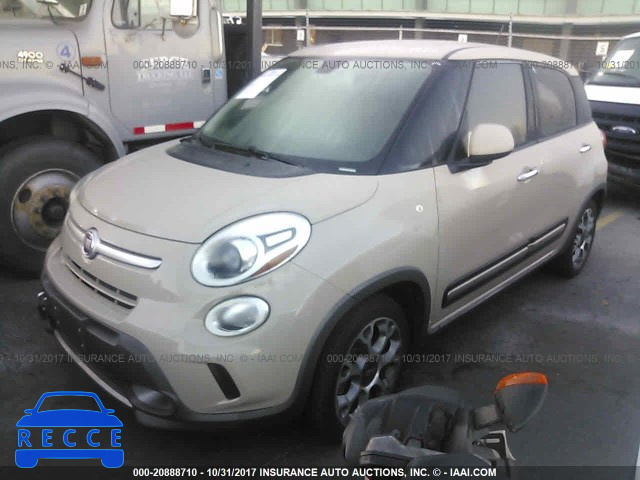 2014 Fiat 500L TREKKING ZFBCFADHXEZ020344 зображення 1