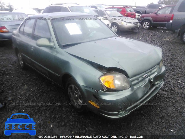 2005 Hyundai Accent GL KMHCG45C55U623645 зображення 0