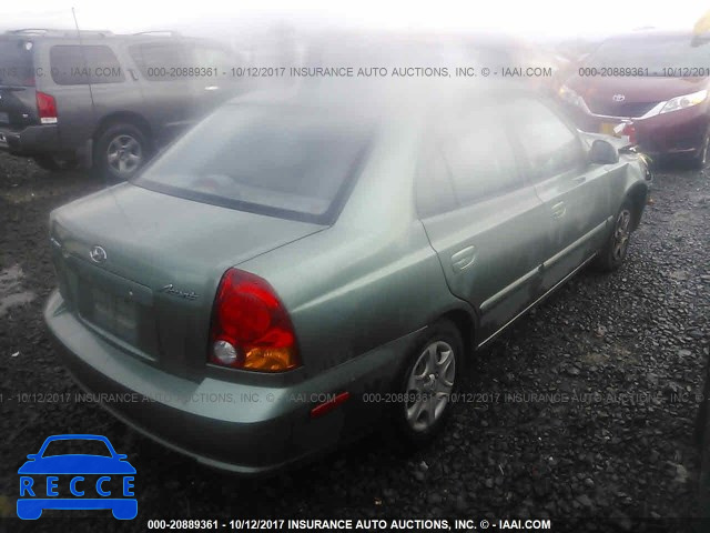 2005 Hyundai Accent GL KMHCG45C55U623645 зображення 3