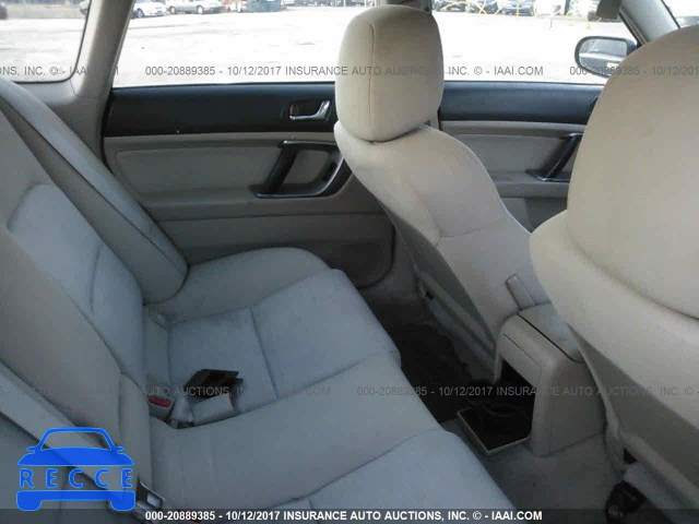 2007 Subaru Legacy 2.5I 4S3BL616577208222 image 7