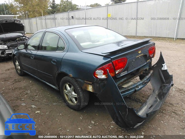 2002 Oldsmobile Alero GL 1G3NL52E22C277253 зображення 2