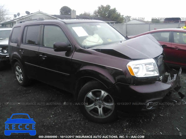 2013 Honda Pilot EXL 5FNYF4H59DB033630 image 0