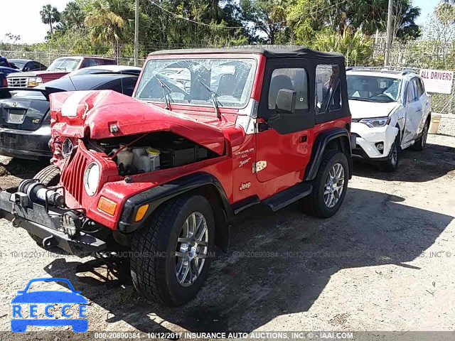 2001 Jeep Wrangler / Tj SPORT 1J4FA49S21P327649 зображення 1