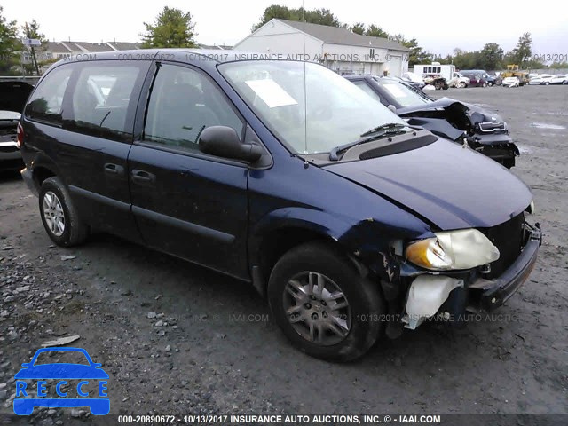 2005 Dodge Caravan SE 1D4GP25E75B377918 зображення 0