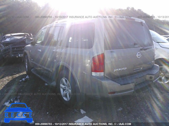 2008 Nissan Armada 5N1BA08D68N616759 image 2